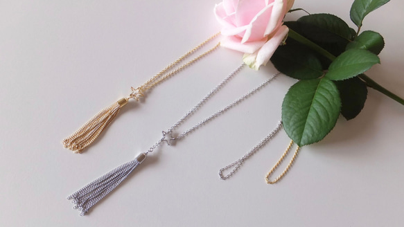 ♡再販♡shootinng star☆彡long necklace 1枚目の画像