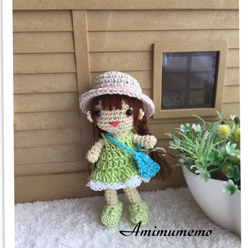 【編みぐるみ】【ミニサイズ】セーラー服の女の子【ハンドメイド】 セーラー服の女子高生を編んでみた - YouTube