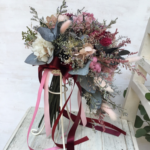 ブーケピンク シグニチャー 18 レア 完成品・即納可】オレンジとピンクのナチュラルブーケ – Sweet Blossom