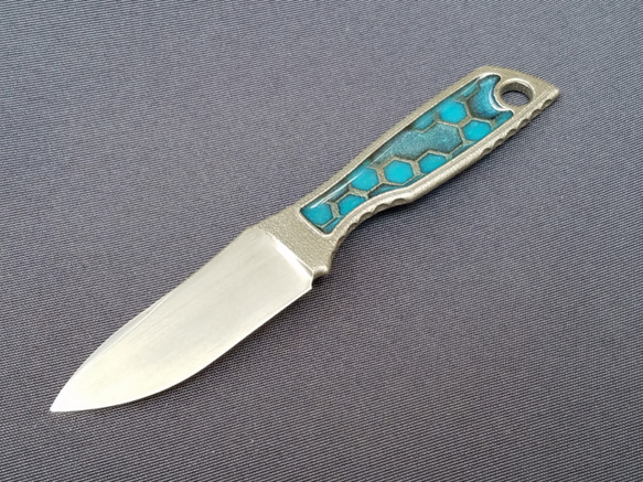 チタン製ナイフ「Glaciei」 1枚目の画像