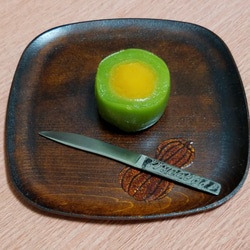チタン製菓子切り「刀子」2本セット 2枚目の画像