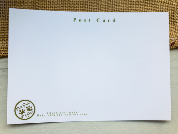 なごみ猫ポストカード　２枚組 3枚目の画像