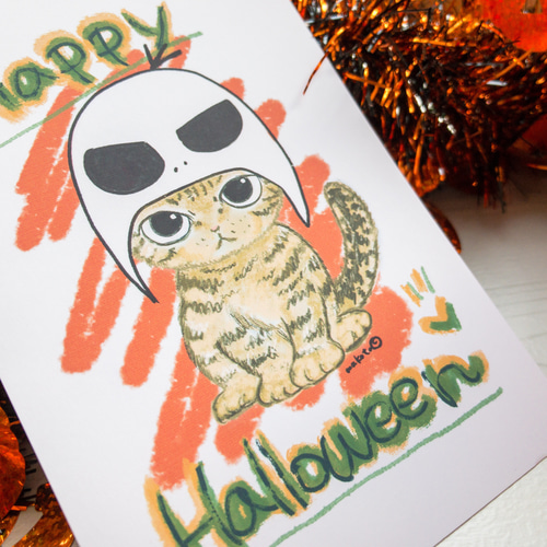 ハンドメイド オーダー受付ページ ♡ハロウィンねこちゃん パネル②