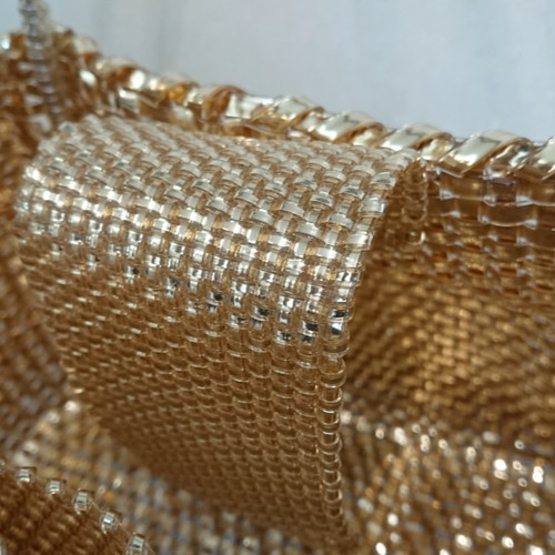 ネット不使用！ ラメルヘンテープ リボンバッグ ハンドバッグ A☆MARL  