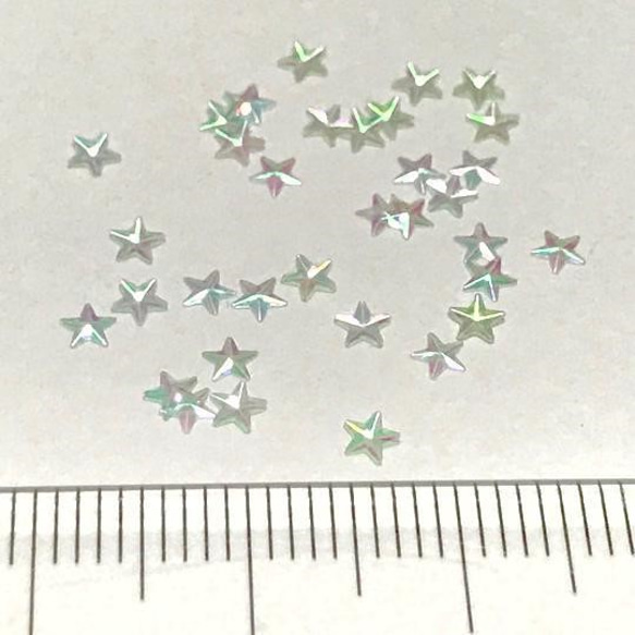 【3mm】半立体の星のホログラムＪ 5枚目の画像