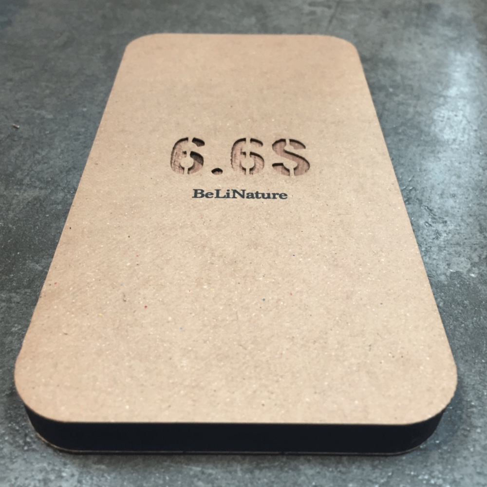 iPhone6 6s ゾウが大好きな方々とっての最高のケース ブラック（親子ゾウ）｜詳細画像