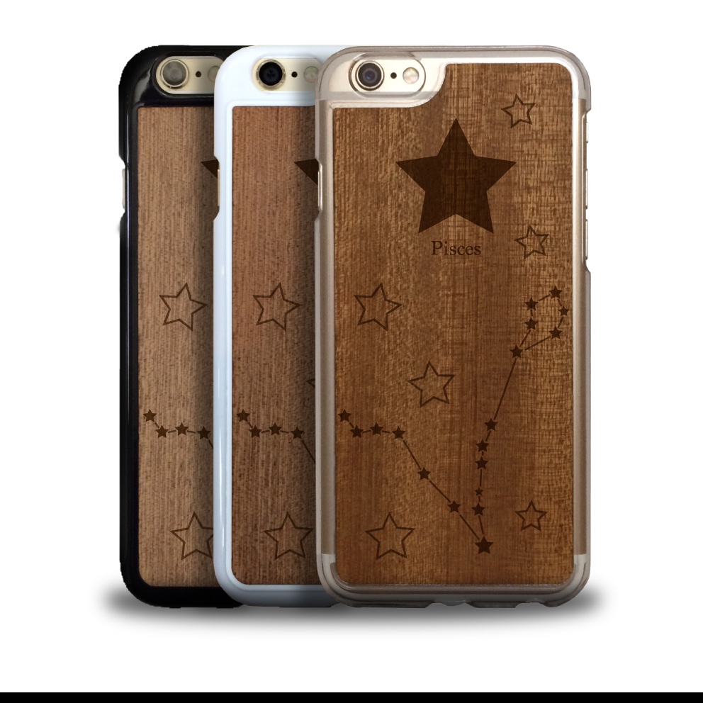 Pisces魚座 つなぎ線あり iPhone6/6s ケース