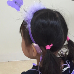 補聴器カバー(お花)ベビーピンク 5枚目の画像
