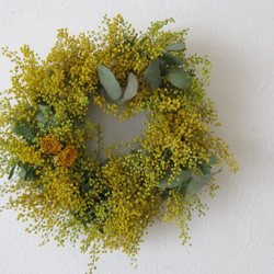 happy mimosa wreath 4枚目の画像