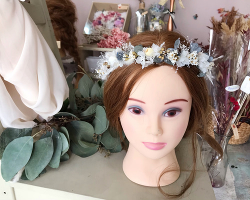 受注制作花かんむり265