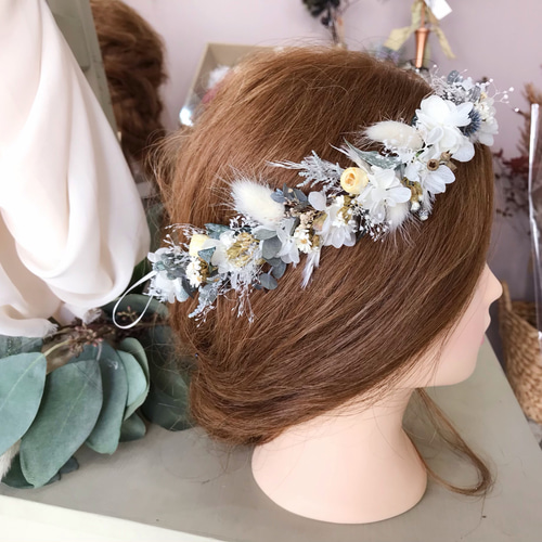 受注制作花かんむり265