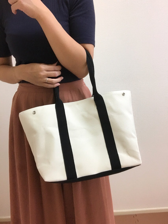 2way♢simple tote/shoulder bag 2枚目の画像