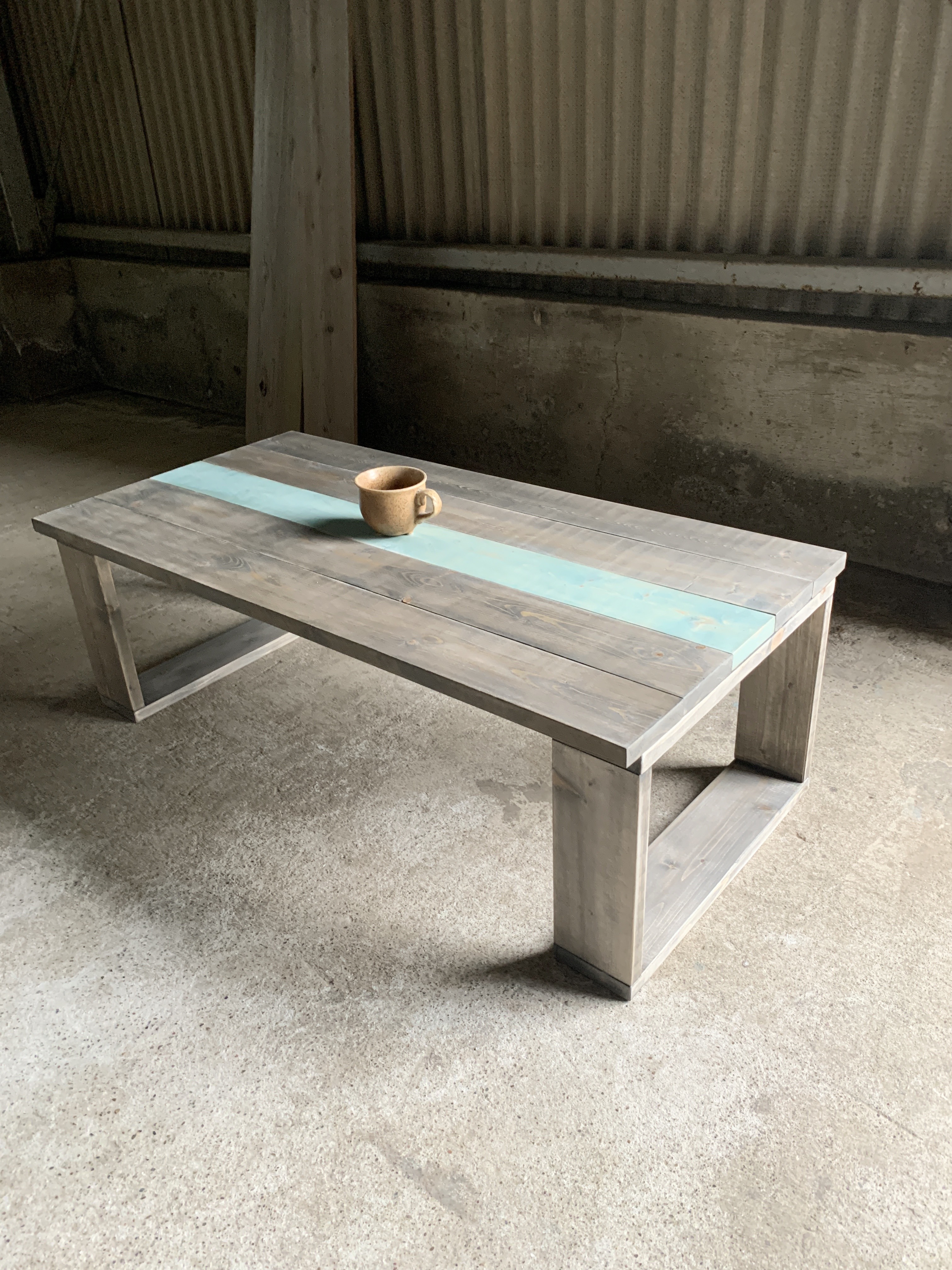 西海岸スタイル シャビーローカフェテーブ030