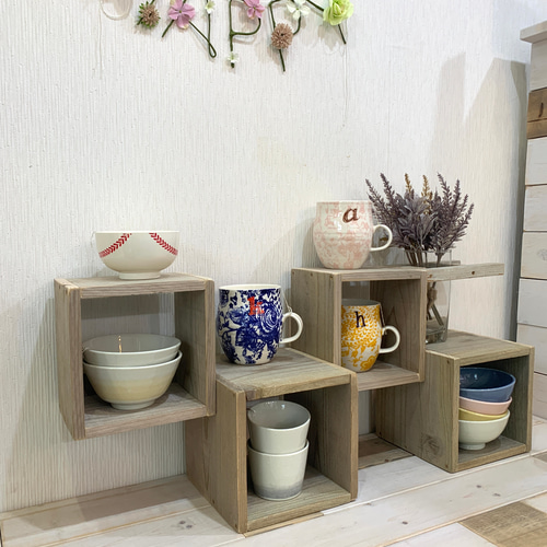 マグ様  専用  飾り棚 シェルフ ラック 3点セット マグ様 専用 飾り棚 シェルフ ラック 3点セット