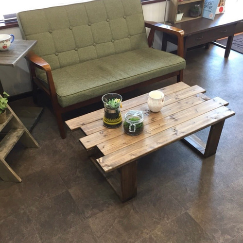 超可爱 California style Cafe table カフェローテーブル - センター テーブル・机