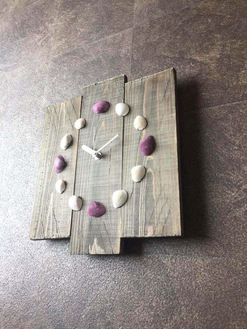 西海岸スタイル シェル掛け時計040