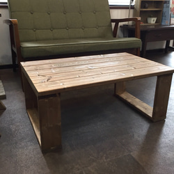 カリフォルニアスタイル シャビーカフェテーブル　チーク×ホワイト カリフォルニアスタイル シャビーカフェテーブル チーク×ホワイト