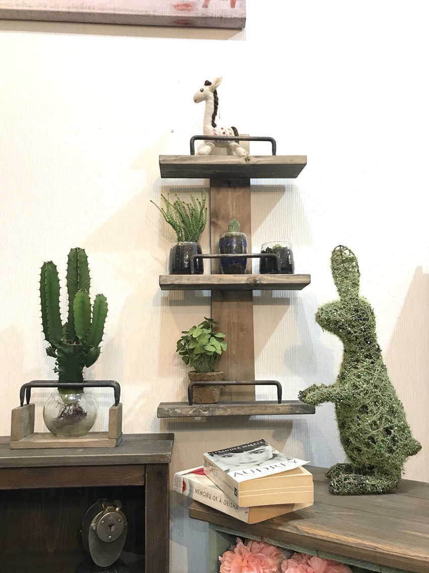 ノスタルジック アイアン シェルフ 002