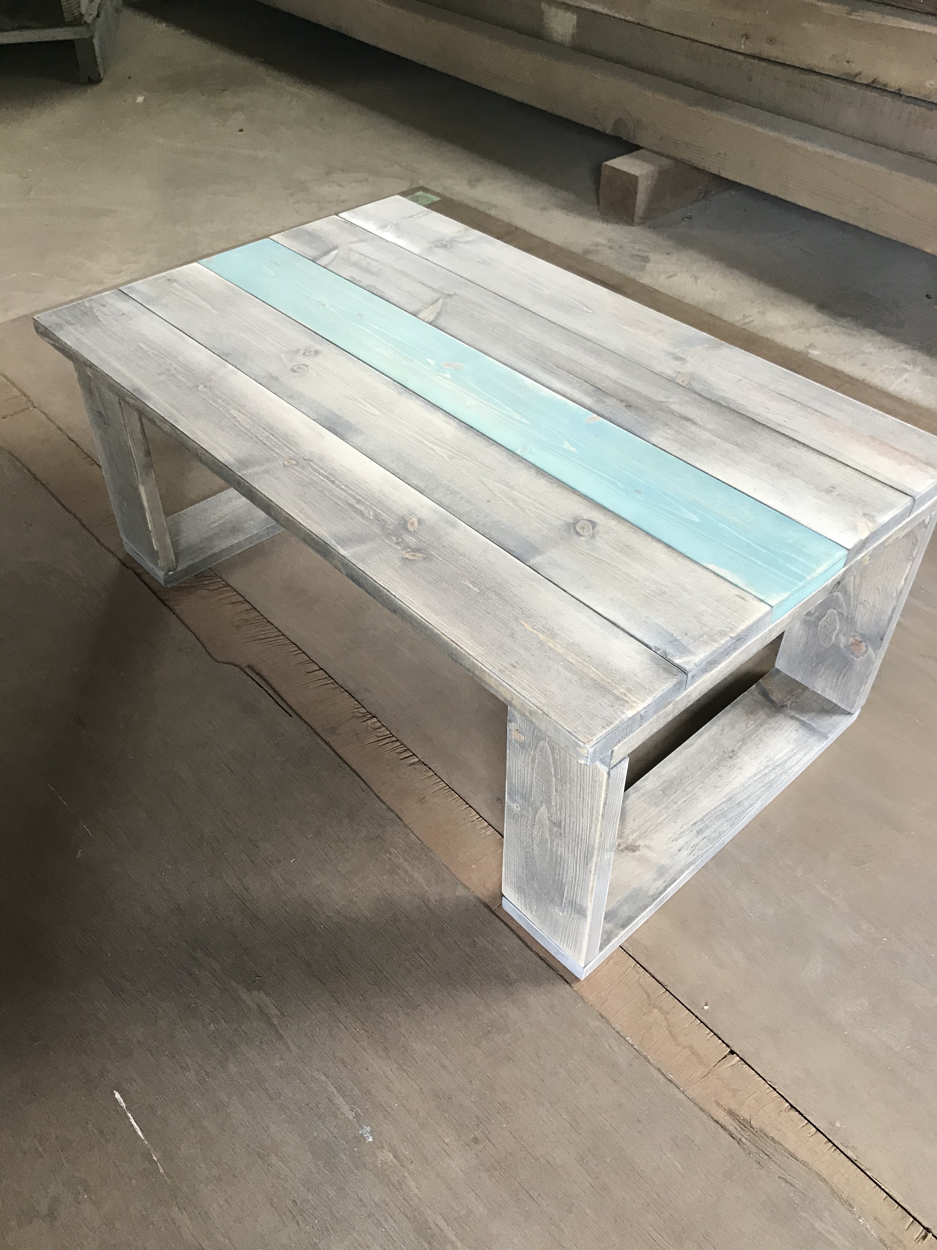 西海岸スタイル シャビーローカフェテーブル 008 ローテーブル