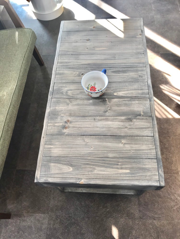 西海岸スタイル シャビーローカフェテーブル005 4枚目の画像