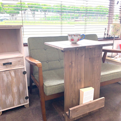 サイドテーブル アイアン家具 男前家具 ハンドメイド オーダーメイド