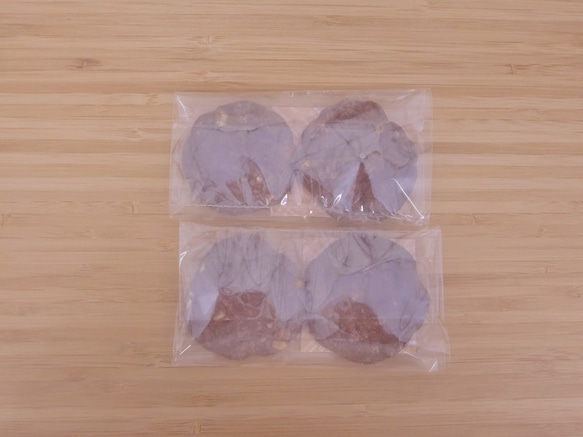 チョコとクルミのクッキー(2個1組)×2袋 1枚目の画像
