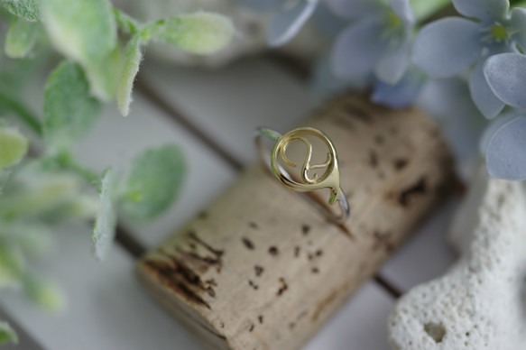 number 2 ring (K14 plating)