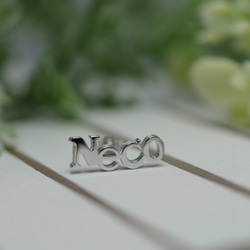Neco pierced earrings　-lb4×Necology- 1枚目の画像