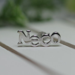 Neco pierced earrings -lb4×Necology- 第3張的照片