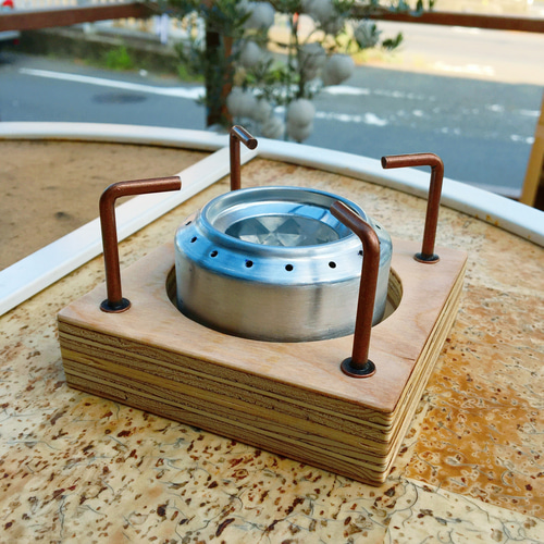 アルミ缶アルコールストーブ その他調理器具 MokuBaca Design 通販 