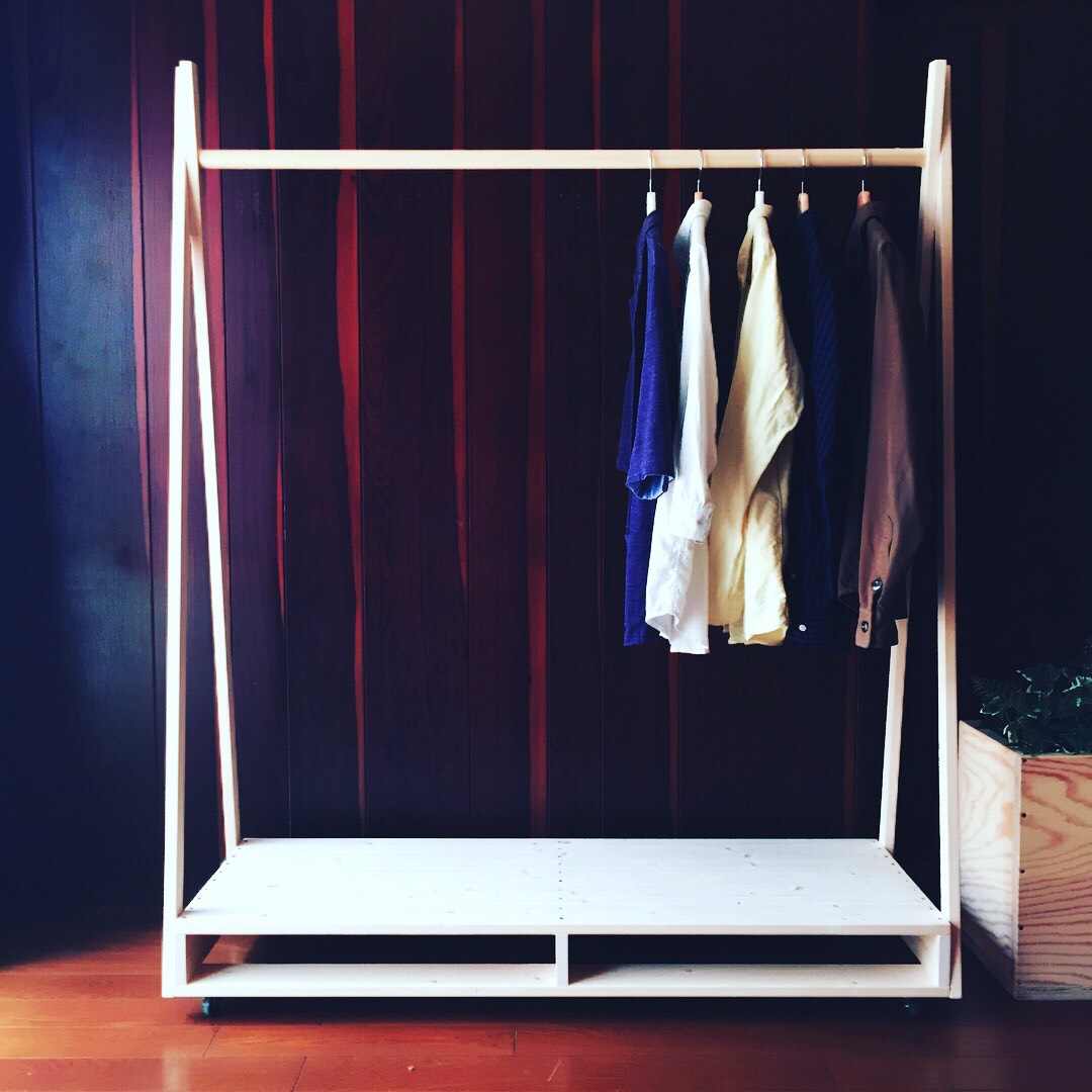 キャスター付きパレットハンガーラック 11,692円