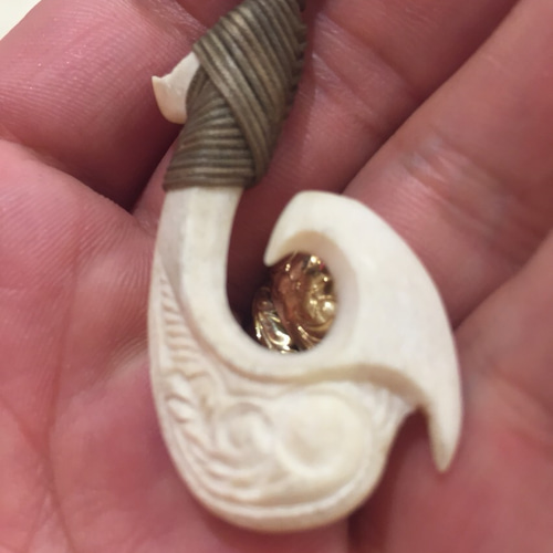 希少‼︎ 【抹香鯨】ボーンカービング Bone carving ネックレス
