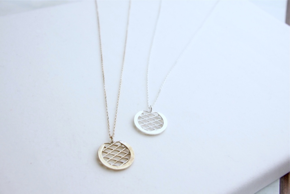 Amiami Round Sterling Silver Necklace/アミアミラウンドネックレス