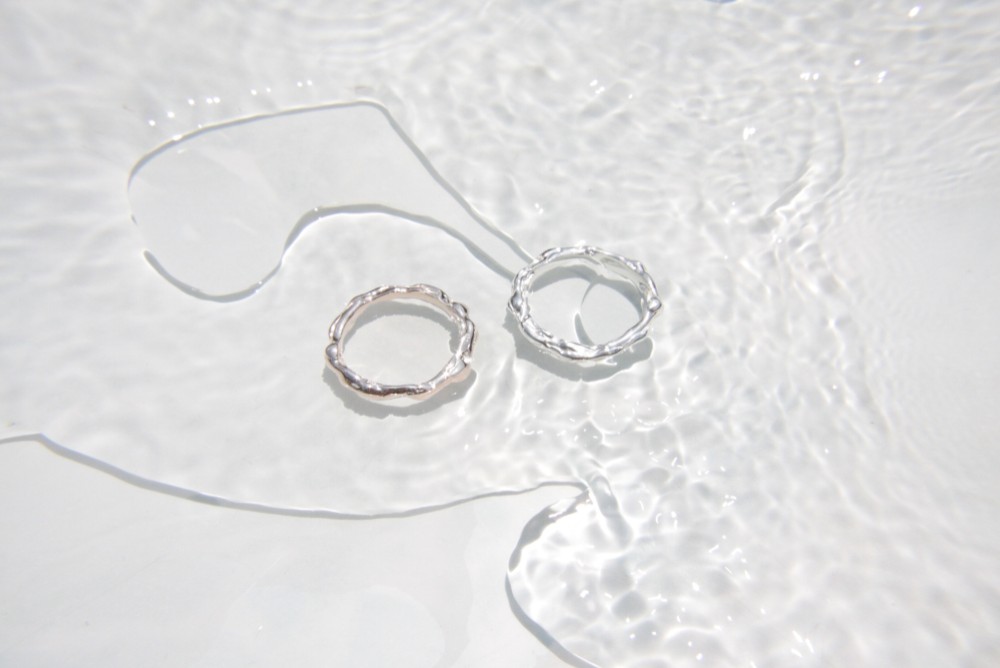 Melting Sterling Silver Ring/メルティングシルバーリング