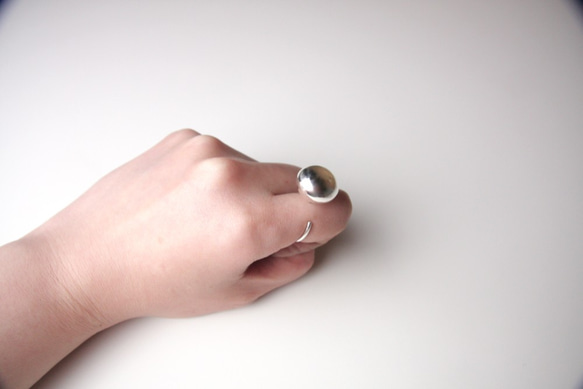 Puffy Ring sterling silver 1枚目の画像