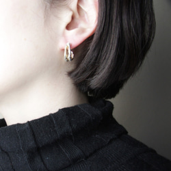 Melting pierced earrings/メルティングピアス 4枚目の画像