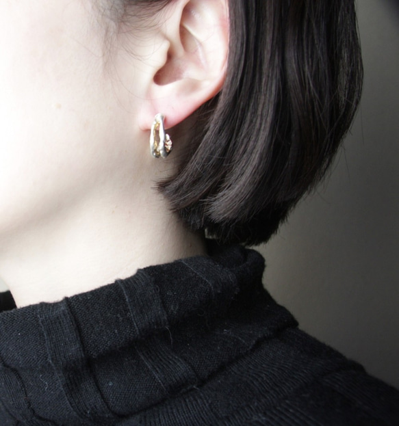 Melting pierced earrings/メルティングピアス 4枚目の画像