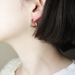 Melting pierced earrings/メルティングピアス 5枚目の画像