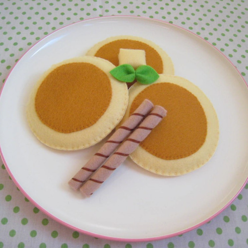 21 フェルトままごと パンケーキ オーダーページ