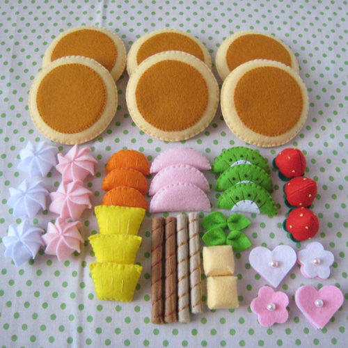 21 フェルトままごと　パンケーキ　オーダーページ 21 フェルトままごと パンケーキ オーダーページ