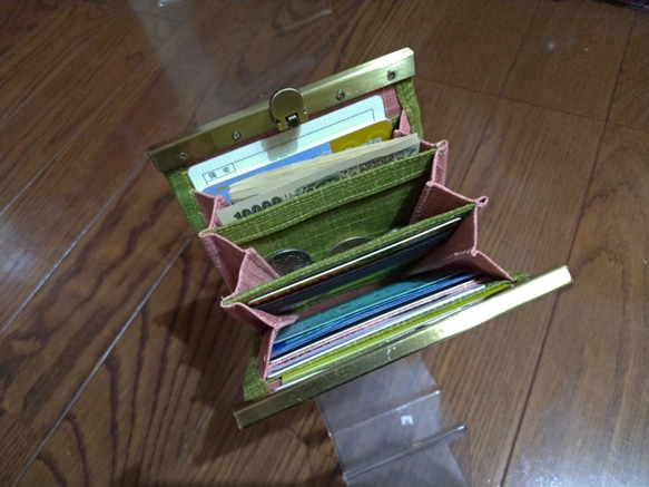 カード財布Ｍ （桜桃） 6枚目の画像