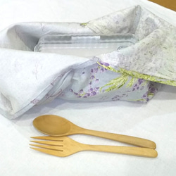 【再販3】お花柄のお弁当包み✨あずま袋(東袋) 3枚目の画像