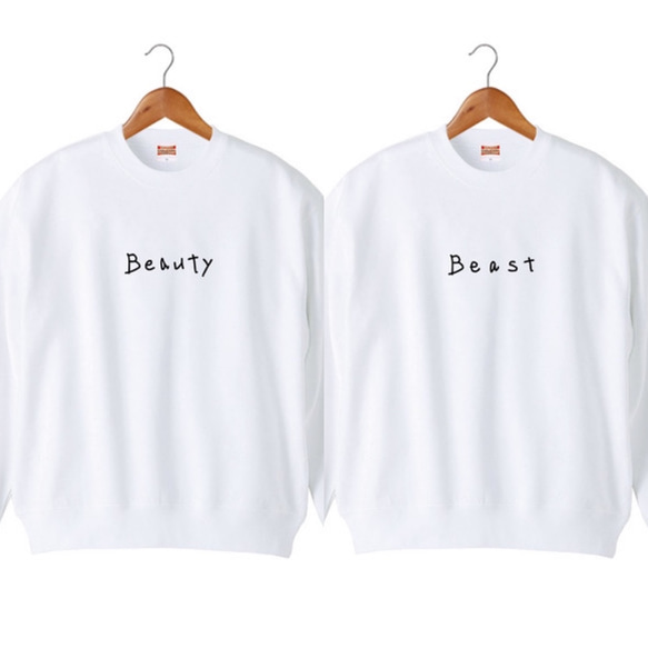 [Creema Limited] Beauty &amp; Beast 運動衫 2 件套 Happy Bag 第1張的照片