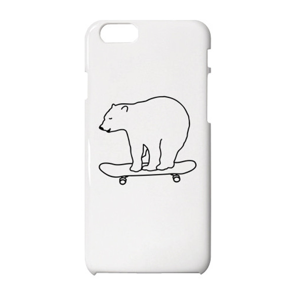 Skate Bear iPhone case 1枚目の画像