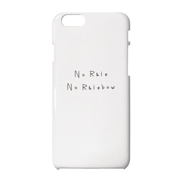 No Rain, No Rainbow iPhone case 1枚目の画像