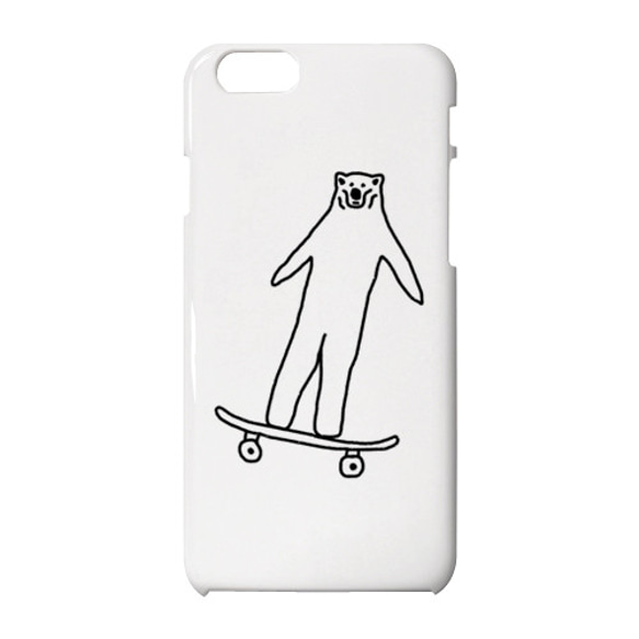 Skate Bear＃3 iPhone手機殼 第1張的照片