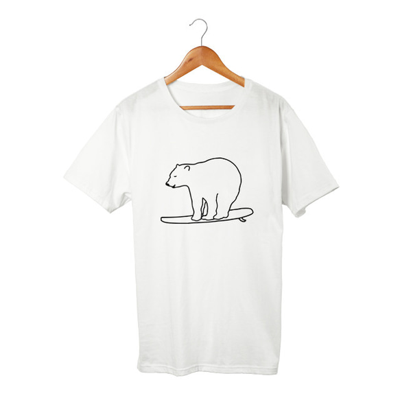 Surfing Bear Tee(5.6oz) 1枚目の画像