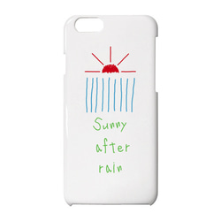 Sunny after rain iPhone case 1枚目の画像