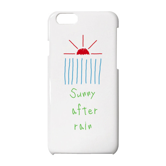 Sunny after rain iPhone case 1枚目の画像