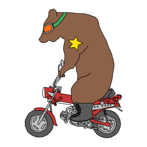 Biker Bear 第2張的照片